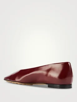Sofia Leather Ballet Flats