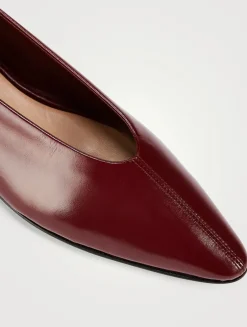 Sofia Leather Ballet Flats