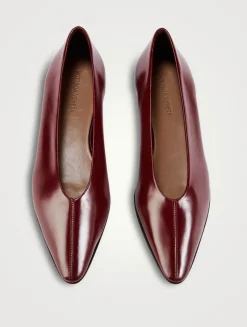 Sofia Leather Ballet Flats