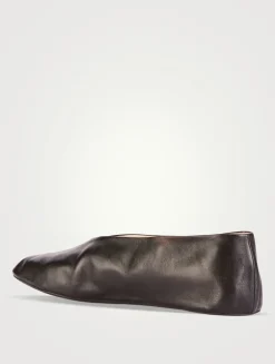 Stella Leather Slippers