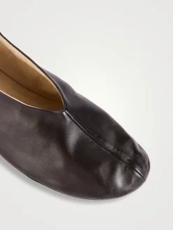 Stella Leather Slippers