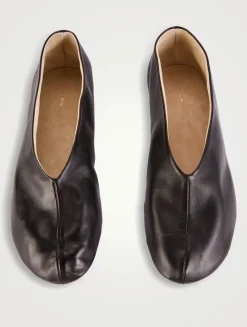 Stella Leather Slippers