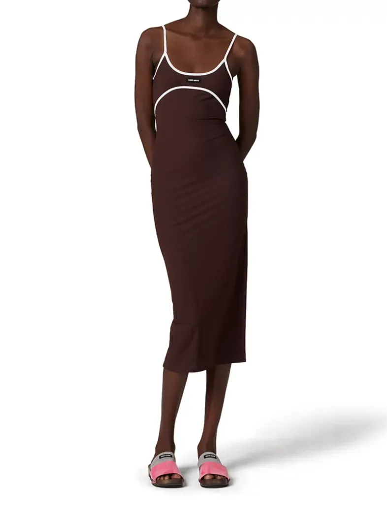 Stretch Jersey Midi-dress