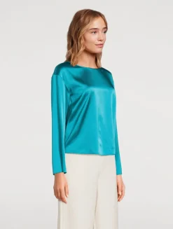 Stretch Silk Blouse