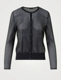Striped Cardigan