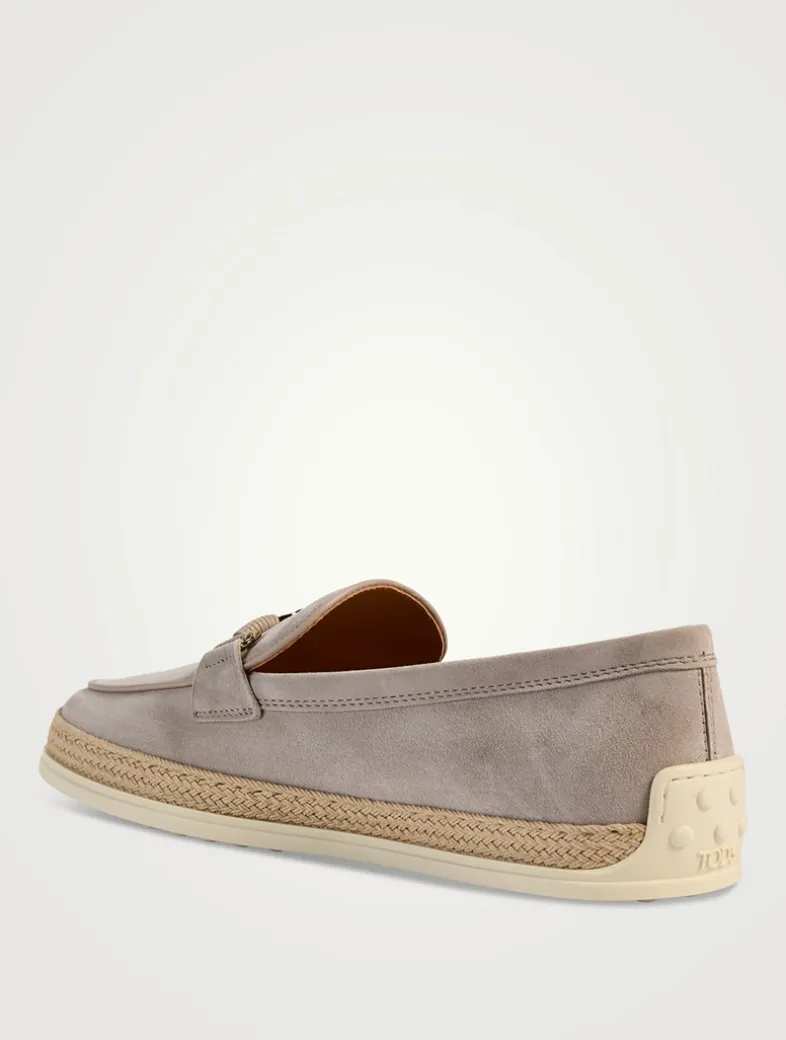 Suede Loafers