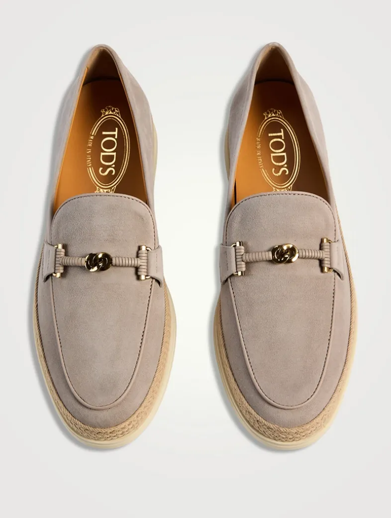 Suede Loafers