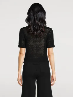 Tape Knit T-Shirt