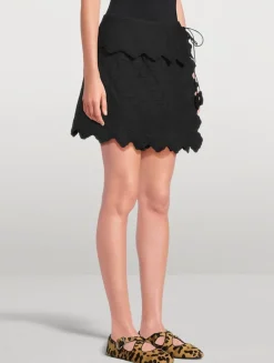 Taryn Quilted Mini Skirt