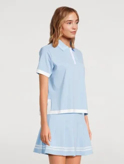 Tech Jersey Boxy Polo Shirt