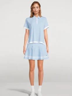 Tech Jersey Boxy Polo Shirt