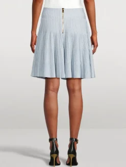 Textured Knit Skirt