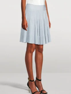 Textured Knit Skirt