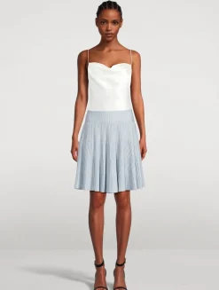 Textured Knit Skirt
