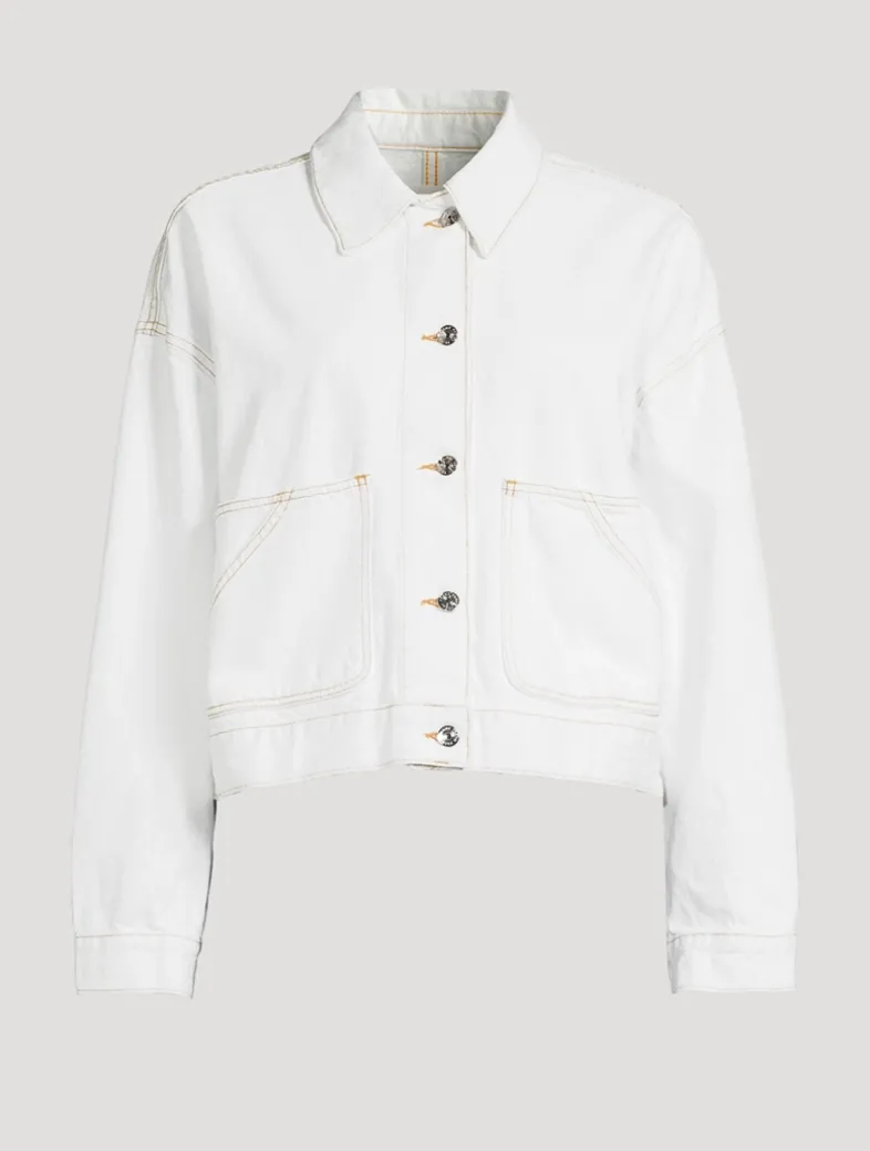 The Boxy Denim Field Jacket