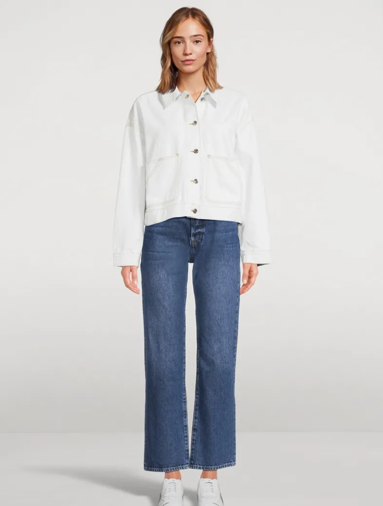 The Boxy Denim Field Jacket