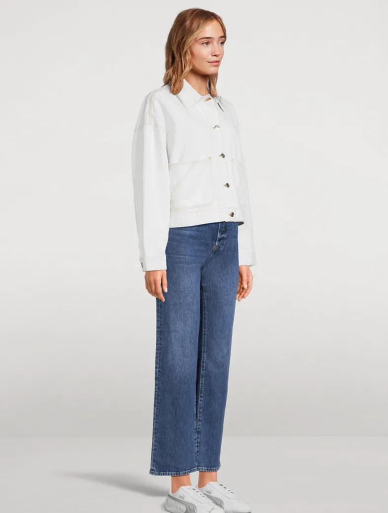 The Boxy Denim Field Jacket
