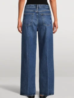 The Collegiate Wide-Leg Jeans