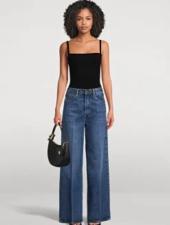 The Collegiate Wide-Leg Jeans