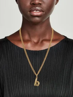 The Puffy Initial Necklace