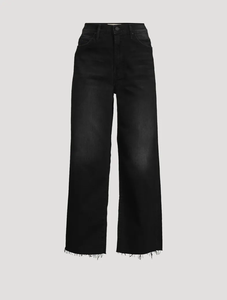 The Spitfire Ankle Fray Straight-Leg Jeans