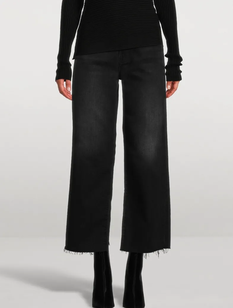 The Spitfire Ankle Fray Straight-Leg Jeans