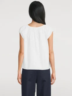 Tie-Front Blouse