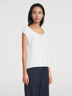 Tie-Front Blouse