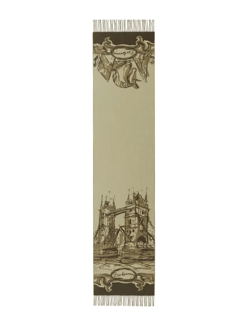 Tower Bridge Cashmere Scarf