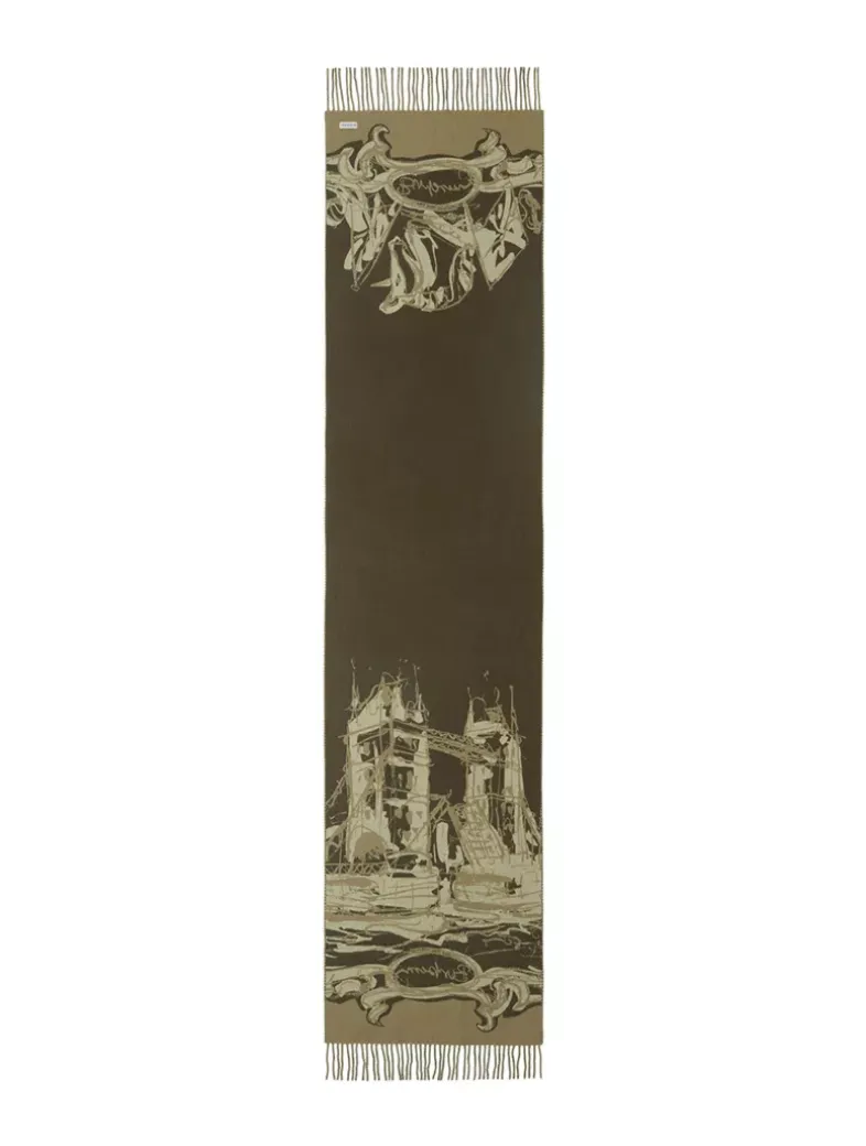Tower Bridge Cashmere Scarf