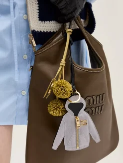 Trick Leather Keyring