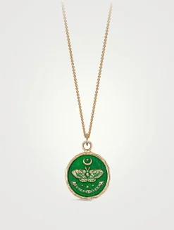 True Colors Seek The Light 14K Gold Talisman Necklace