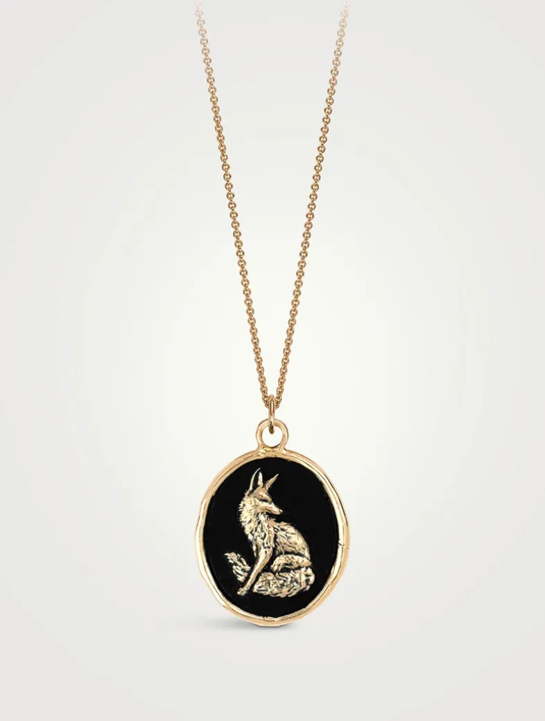 Trust in Yourself 14K Gold Talisman Necklace