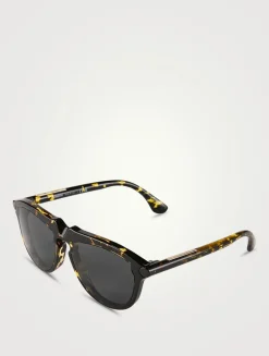 Tubular Aviator Sunglasses