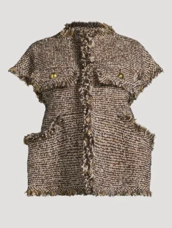 Tweed Vest
