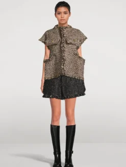 Tweed Vest