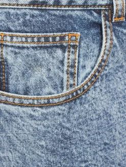 Twisted-Seam Straight Jeans