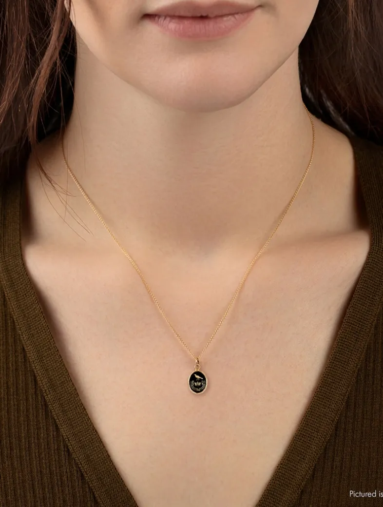 Unbreakable 14K Gold Talisman Necklace