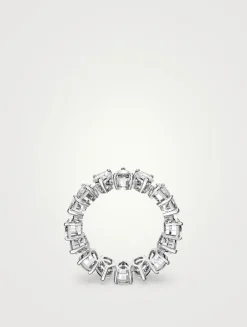 Vittore Pear Cut Eternity Band Ring