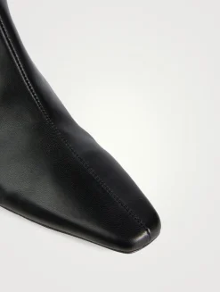 Wally Leather Ankle Boots
