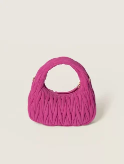 Wander Matelassé Suede Bag