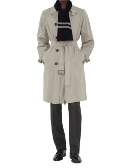 Wide Check Wool Scarf