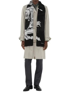 Wide Ekd Wool Scarf