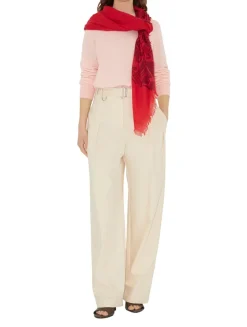 Wide Ekd Wool Scarf