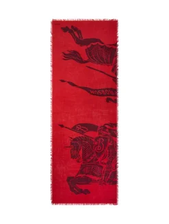 Wide Ekd Wool Scarf
