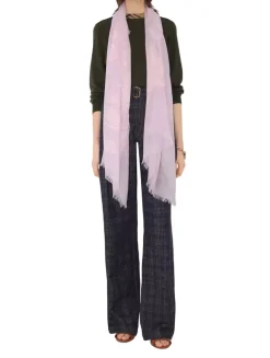 Wide Ekd Wool Scarf