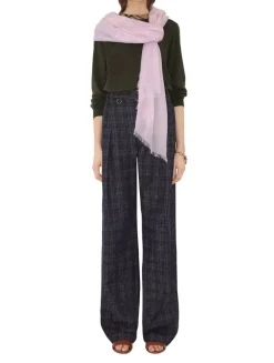 Wide Ekd Wool Scarf