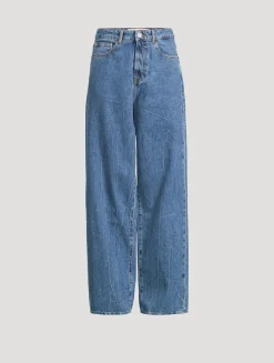 Wide-Leg Jeans