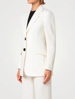 Wool Gabardine Blazer