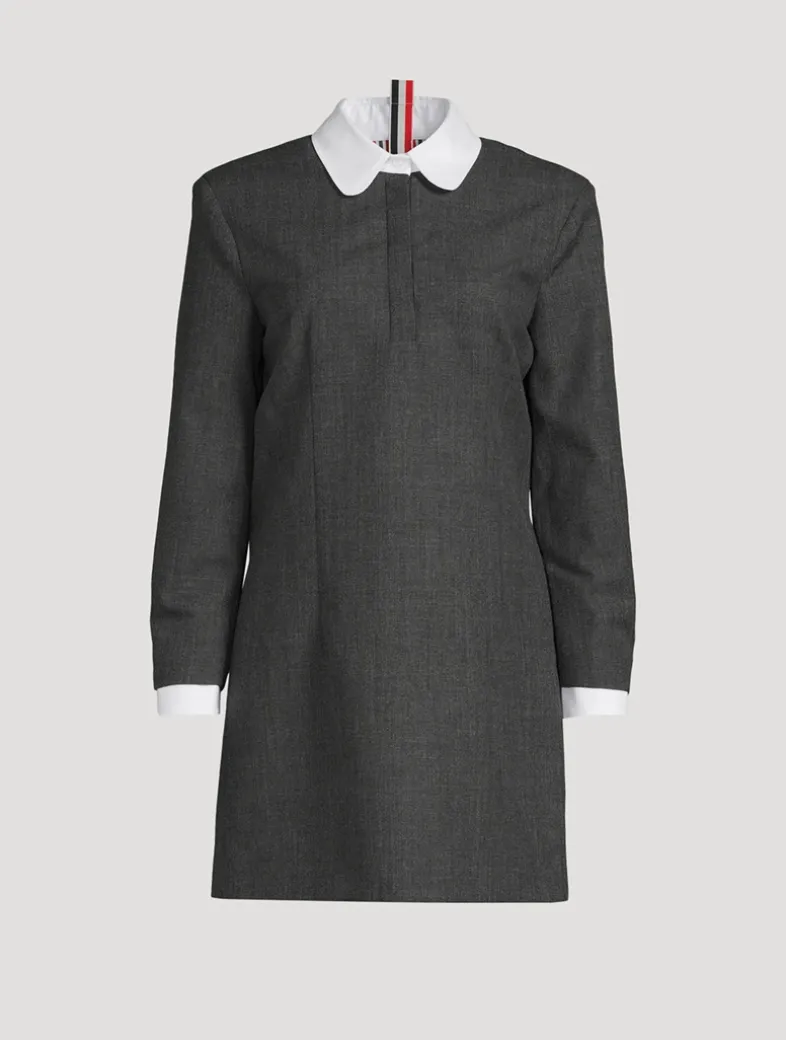 Wool Shift Dress